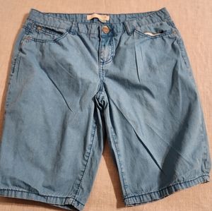 Route 66 Denim Blue Women's Bermudas